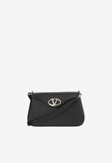 VLogo Signature Leather Crossbody Bag