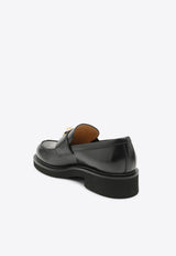 VLogo Locker Leather Loafers