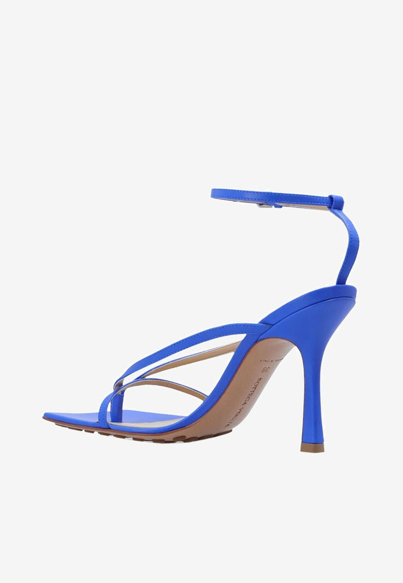 Stretch 90 Square-Toe Strappy Sandals