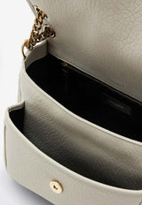 Medium Niki Grained Leather Shoulder Bag