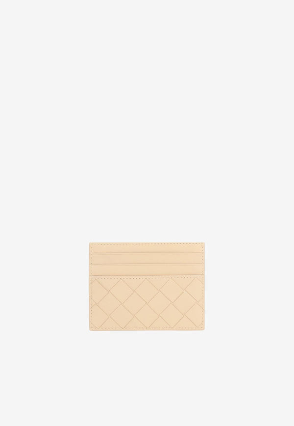 Intrecciato Leather Cardholder