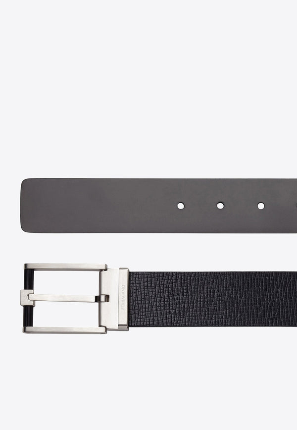 Reversible Adjustable Leather Belt