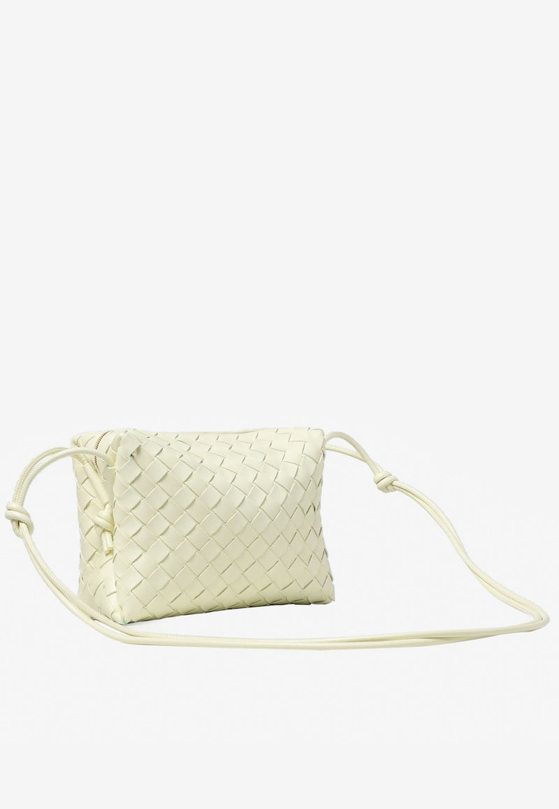 Small Loop Intrecciato Crossbody Bag