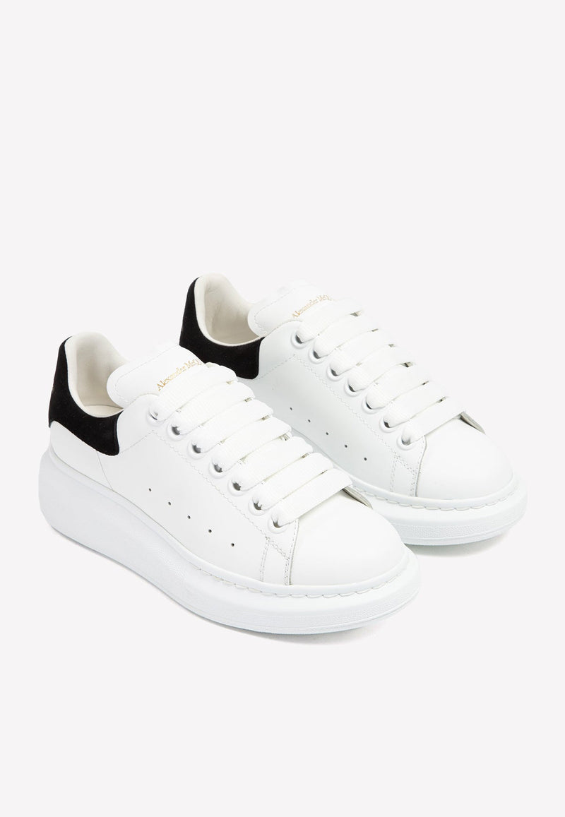 Oversized Sneakers in Calf Leather