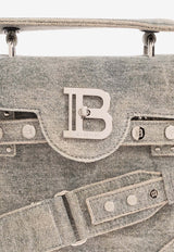 B-Buzz 23 Faded Denim Crossbody Bag