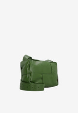 Arco Camera Bag in Intreccio Leather