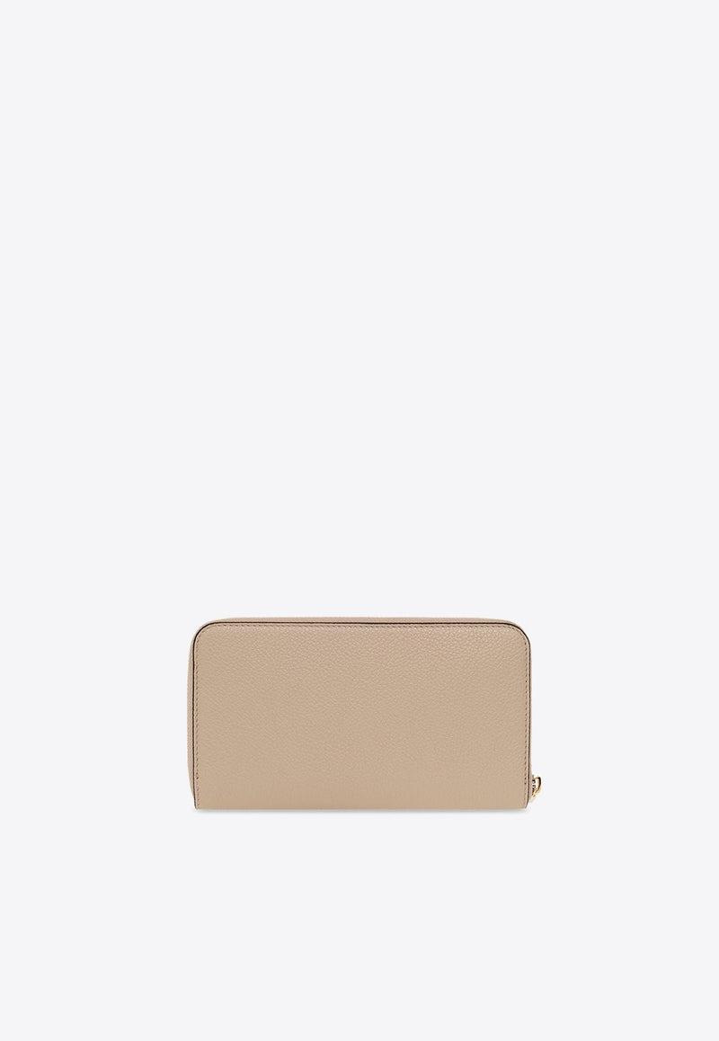 Gancini Continental Zip-Around Wallet