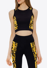 Barocco Patterned Sports Top