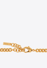 Teddy Bear Chain-Link Necklace
