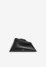 8.30PM Oversized Leather Clutch