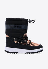 Boys Metallic Snow Boots