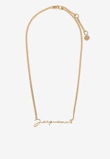 Logo Chain Necklace