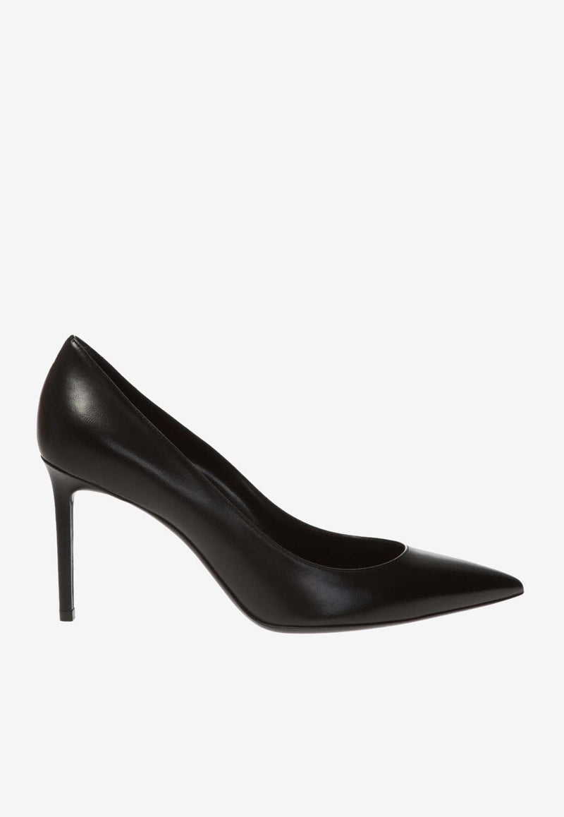 Anja 85 Pumps in Smooth Leather