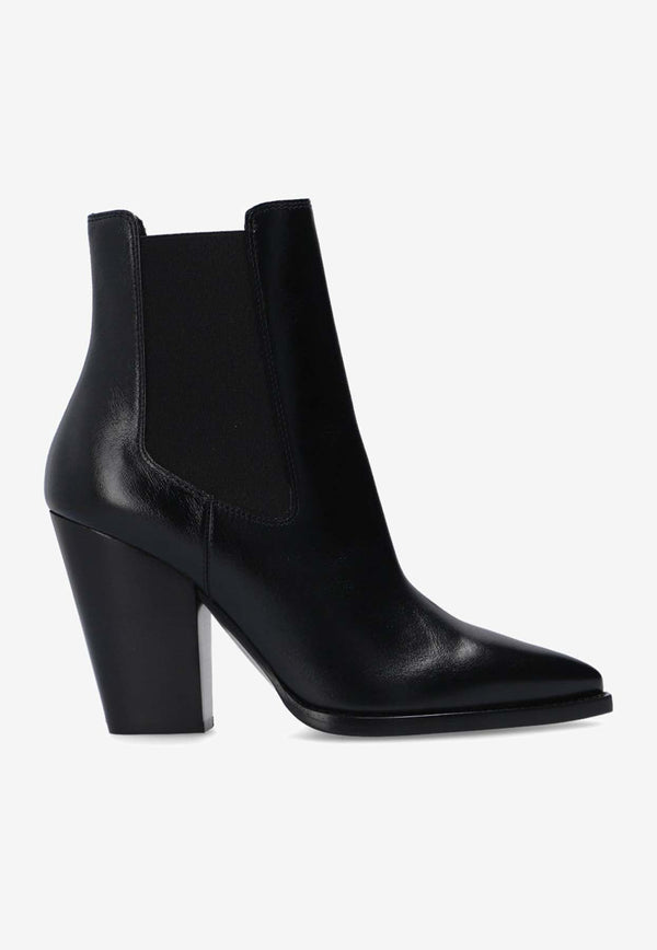 Theo 95 Leather Ankle Boots