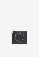 Dotted Logo Zip Cardholder