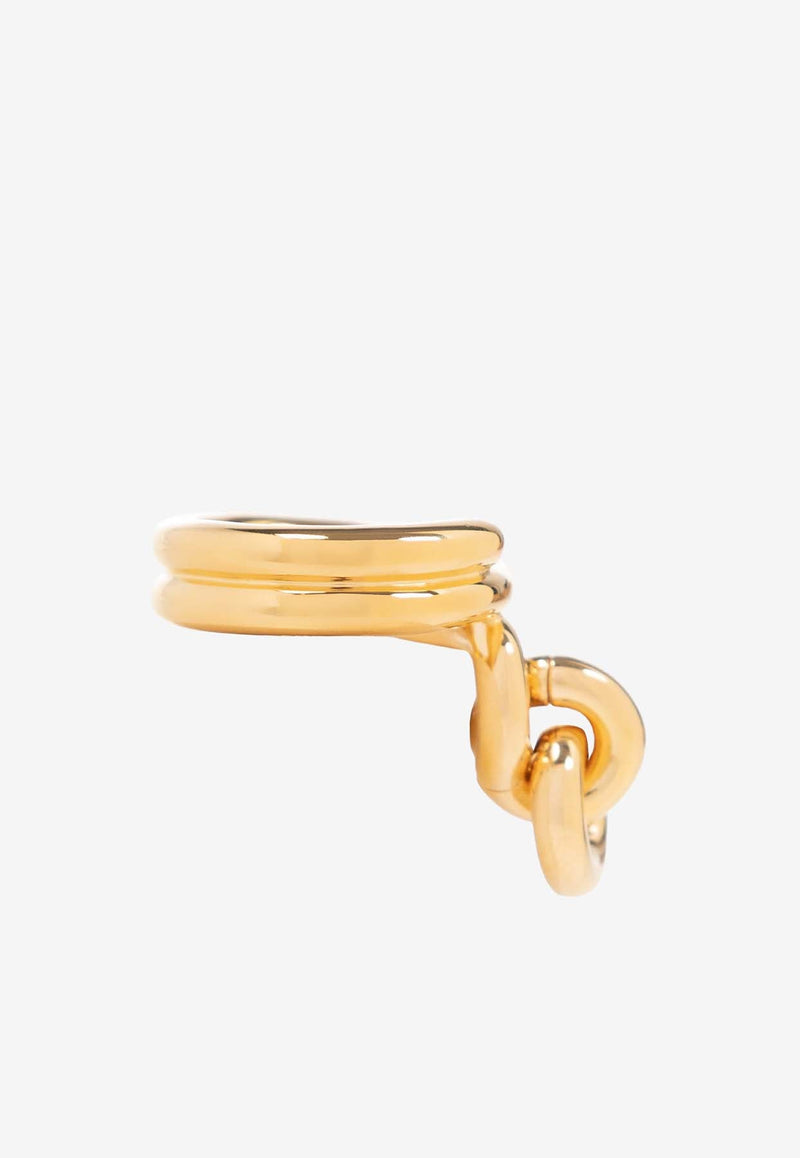Loop Ring in Gold-Plated Silver