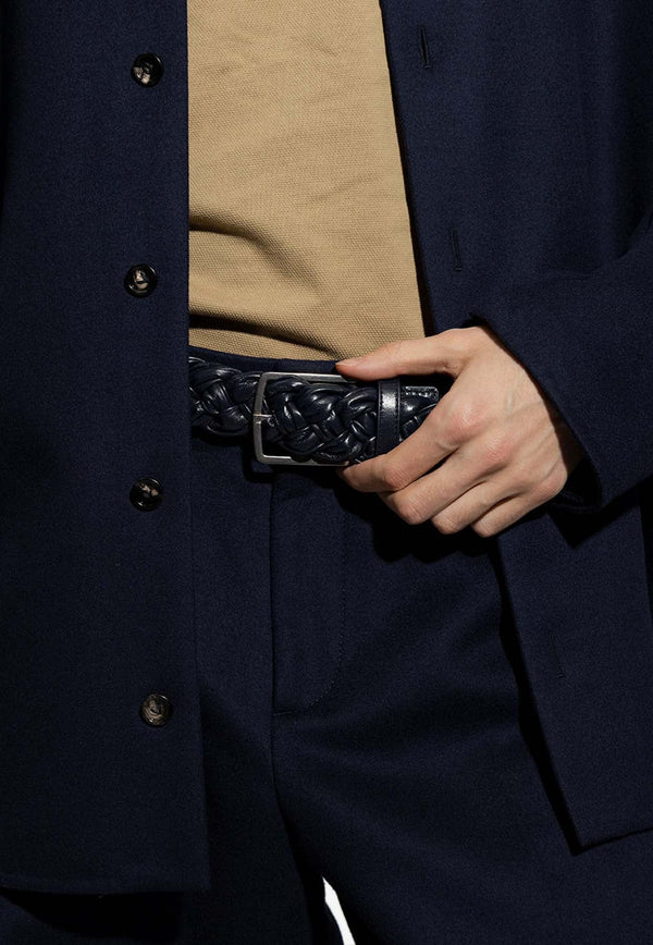 Foulard Intreccio Leather Belt