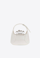 The Mini Jeweled Hobo Bag in Calf Leather