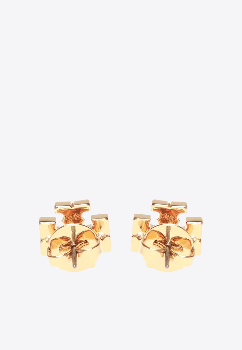 Kira Crystal Pave Stud Earrings