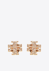 Kira Crystal Pave Stud Earrings