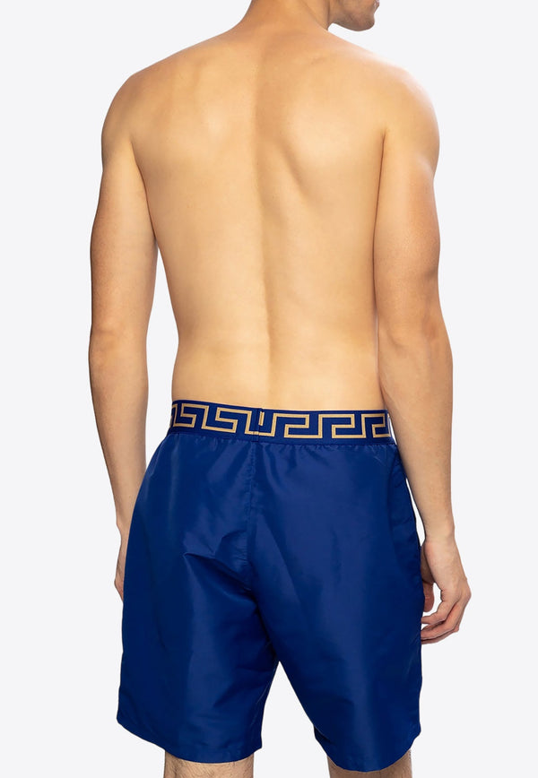 Greca Border Swim Shorts