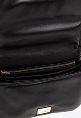 Goya Puffer Leather Shoulder Bag