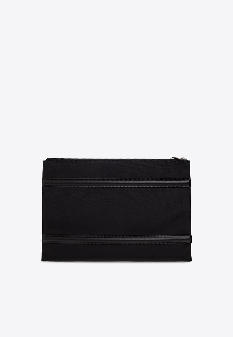 The Harness Logo Clutch Bag