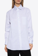 Pinstripe Long-Sleeved Shirt