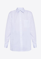 Pinstripe Long-Sleeved Shirt