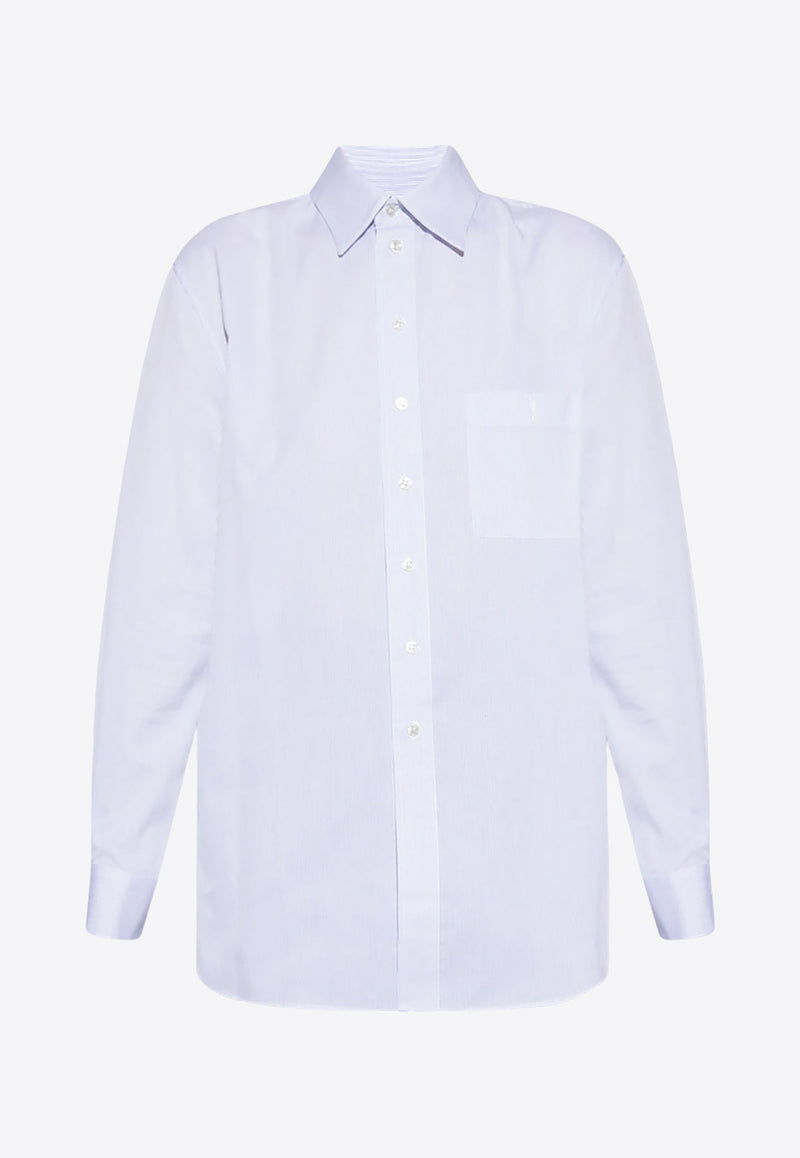 Pinstripe Long-Sleeved Shirt