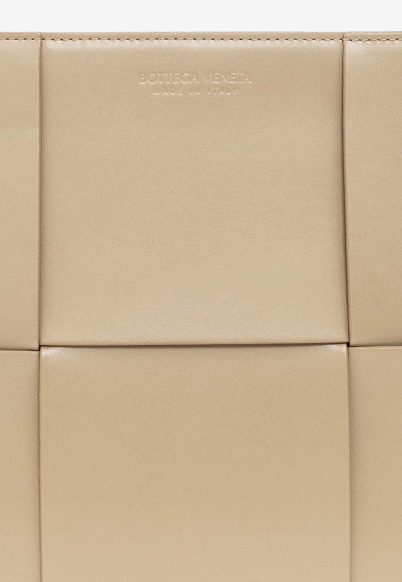Arco Intrecciato Leather Document Holder