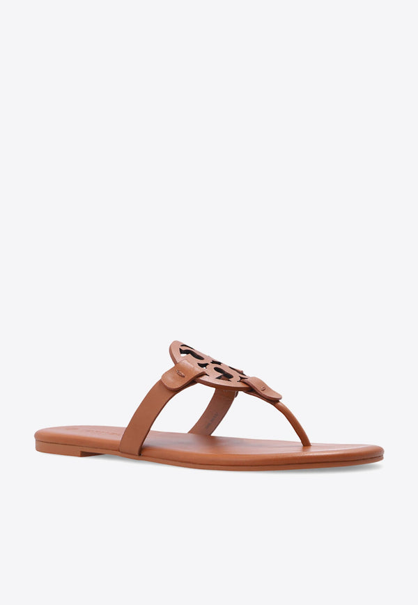 Miller Soft Leather Thong Sandals