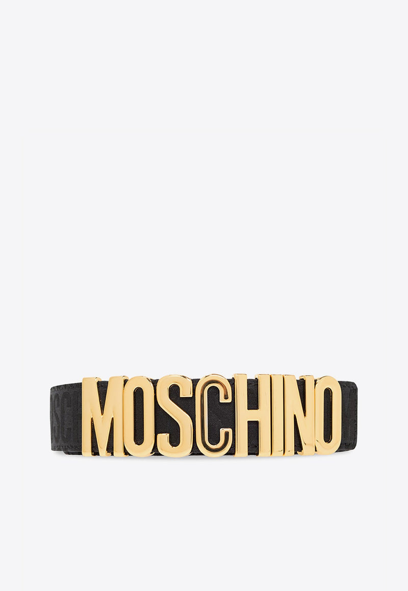 Logo-Plaque Logo Jacquard Belt