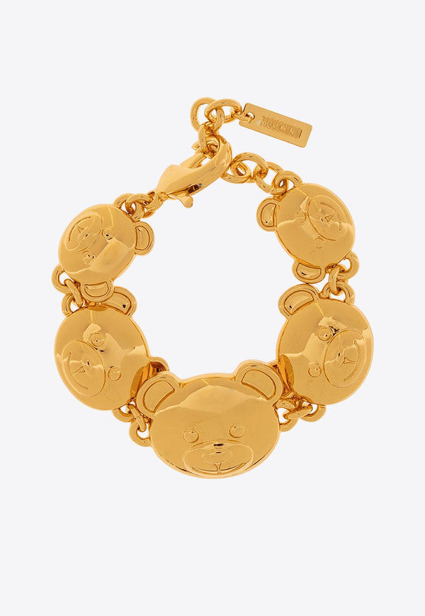 Teddy Bear Chain-Link Bracelet