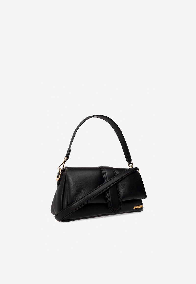 Le Bambimou Padded Leather Shoulder Bag