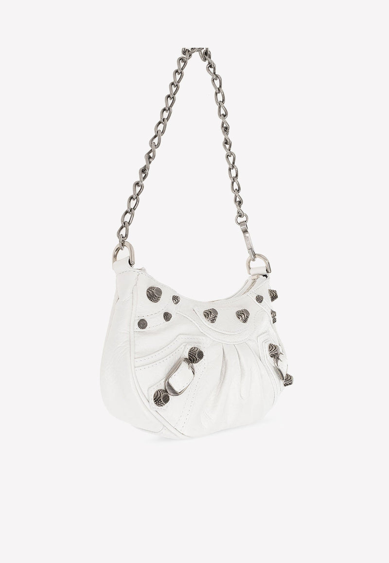 Le Cagole Mini Leather Shoulder Bag