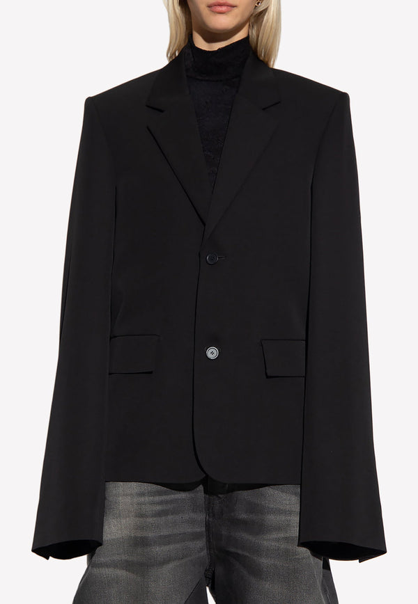 Fitted Blazer in Wool