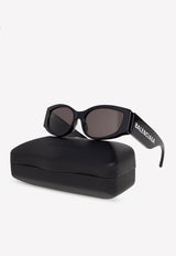 D-Frame Logo Sunglasses