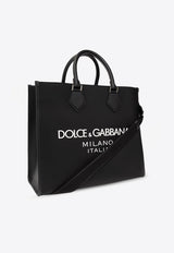 Large Coated Logo Tote Bag