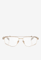 Brigade Square-Framed Optical Glasses