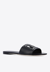 Bianca DG Logo Flat Sandals