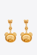 Teddy Bear Drop Earrings