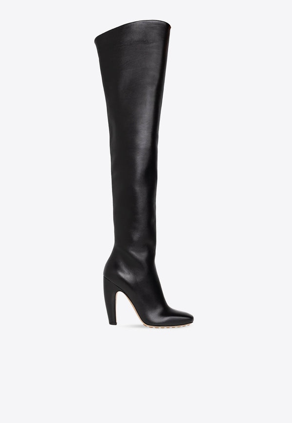 Canalazzo 100 Over-the-Knee Calf Leather Boots