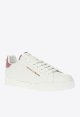 Portofino Logo-Embellished Low-Top Sneakers