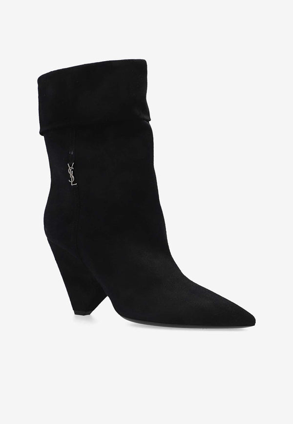 Niki 90 Suede Ankle Boots
