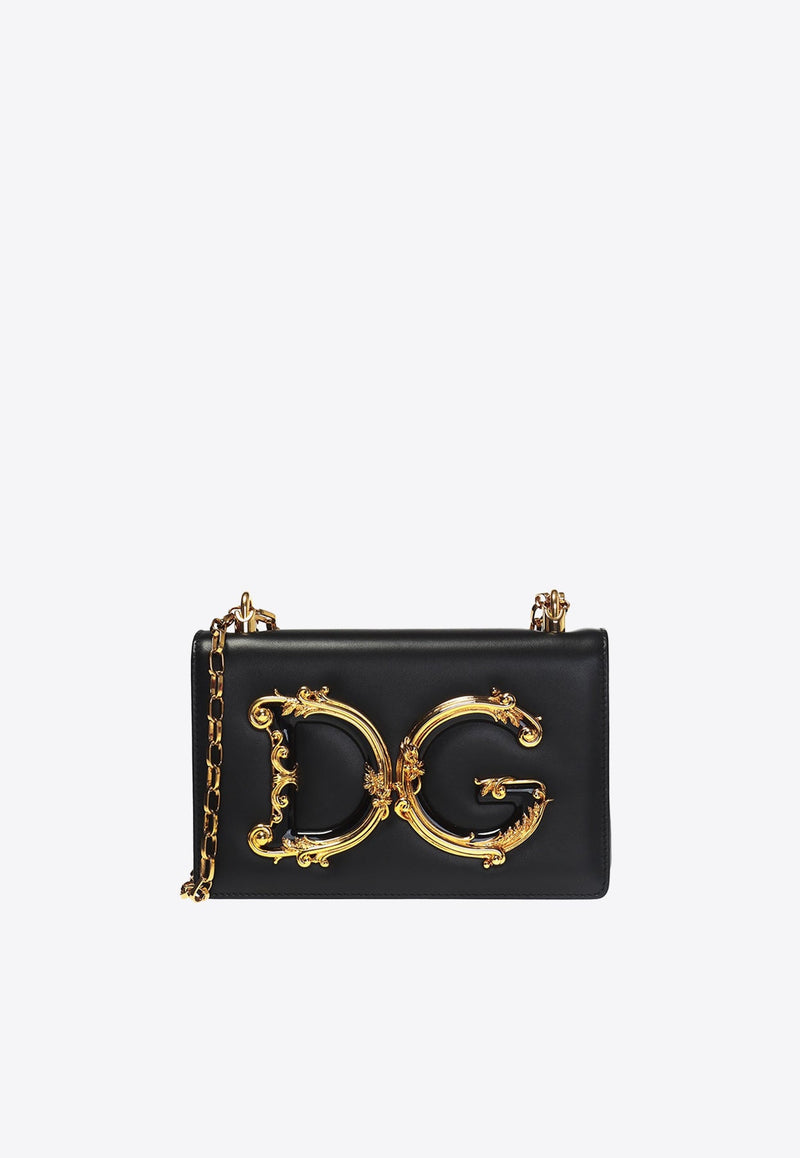 Baroque Logo-Embellishment Crossbody Bag