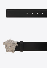 Medusa Head Leather Belt