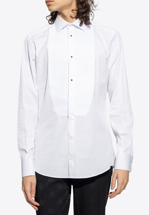 Long-Sleeved Tuxedo Shirt