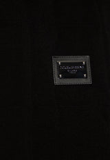 Quilted Logo-Plaque Vest