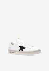Stardan Low-Top Sneakers in Leather and Mesh